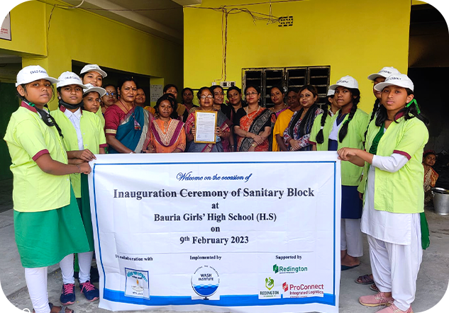 Inaguration of WASH Facility_Bauria Girls High School